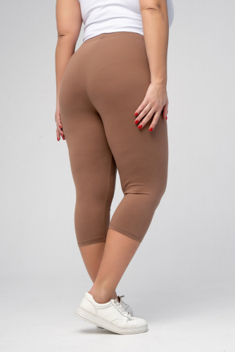 Бриджи женские 25-580L5 т.карамель