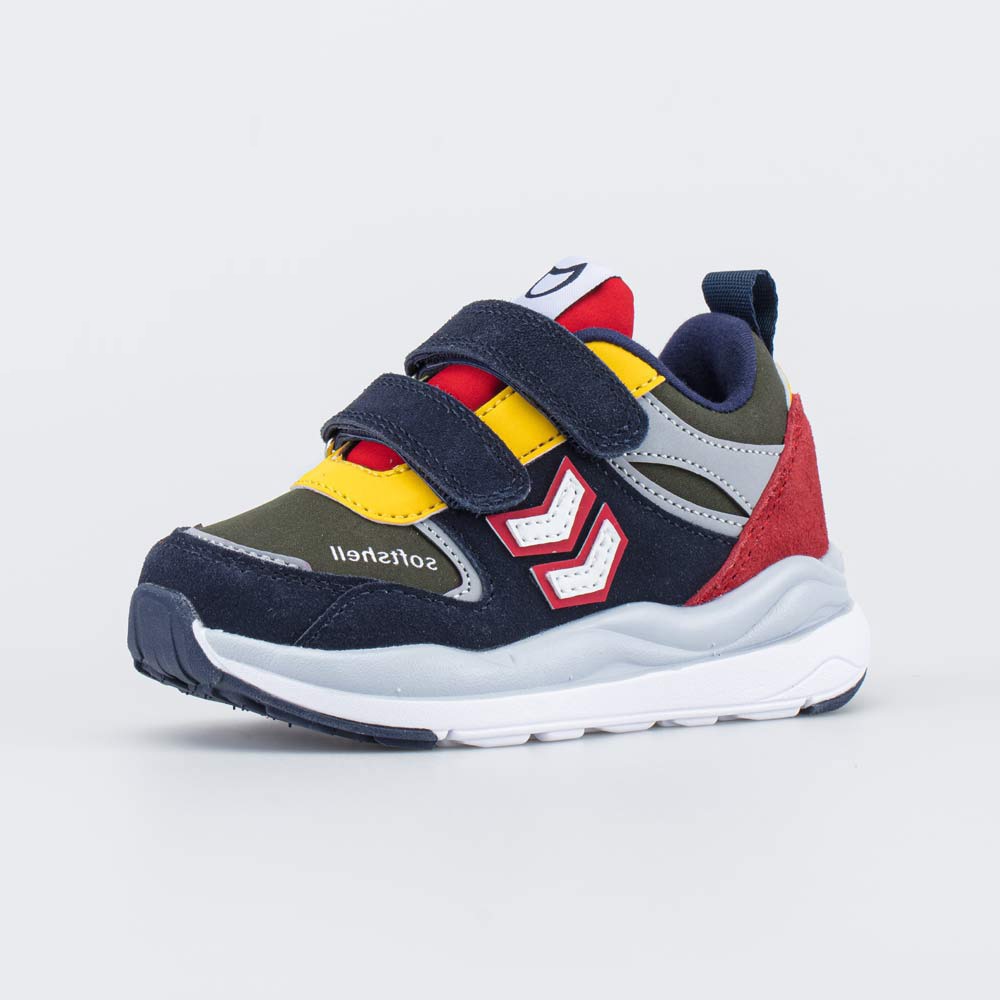 цветной полуботинки ясельная, малодетская Комбинирован.