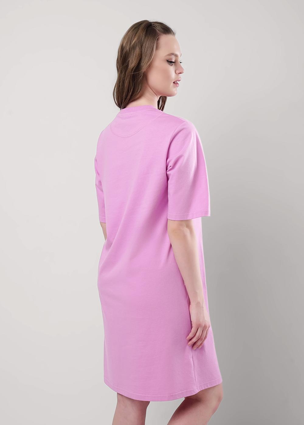 Ст.цена 1090р CLE LDR25-1158 Платье женское для дома LDR25-1158 т.розовый