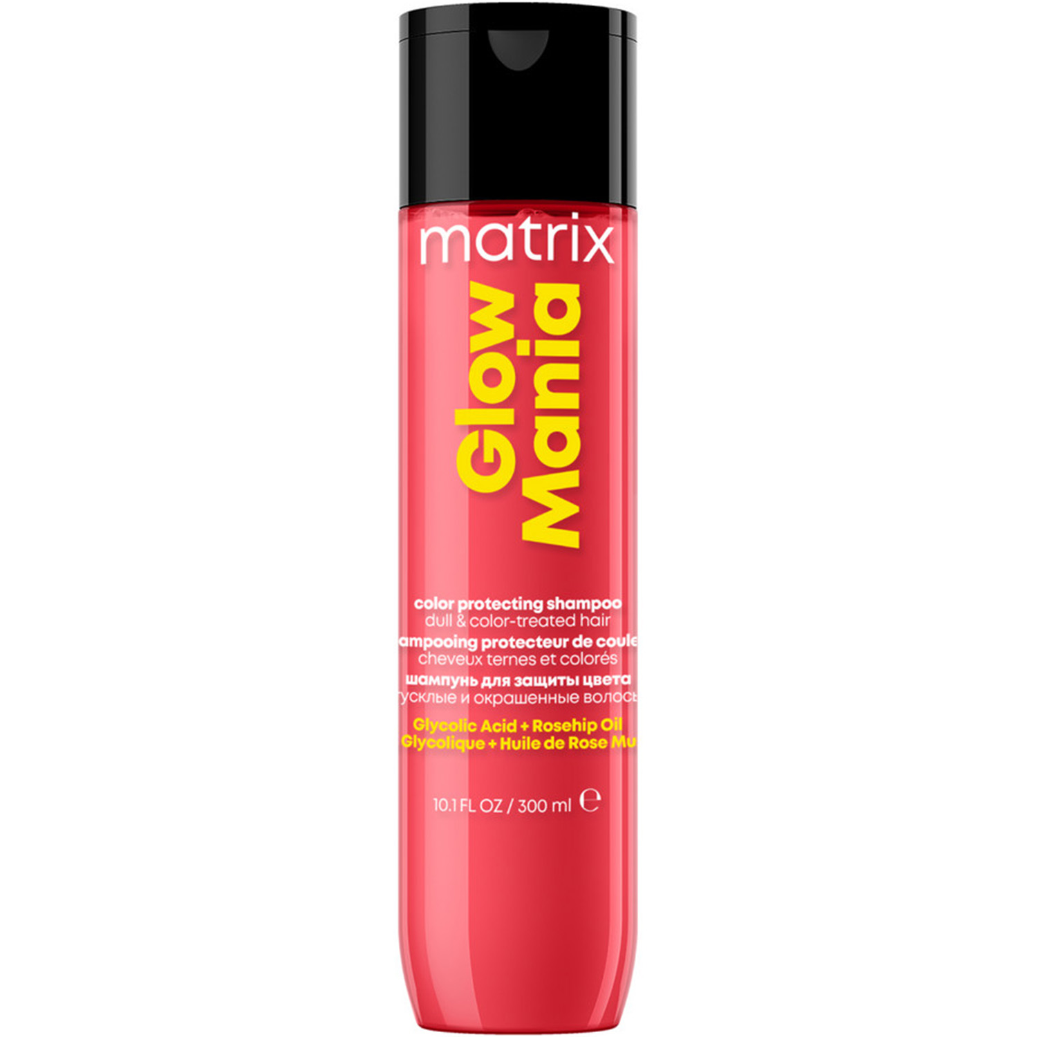 MATRIX Бессульфатный шампунь для блеска окрашенных волос Glow Mania, 300 мл