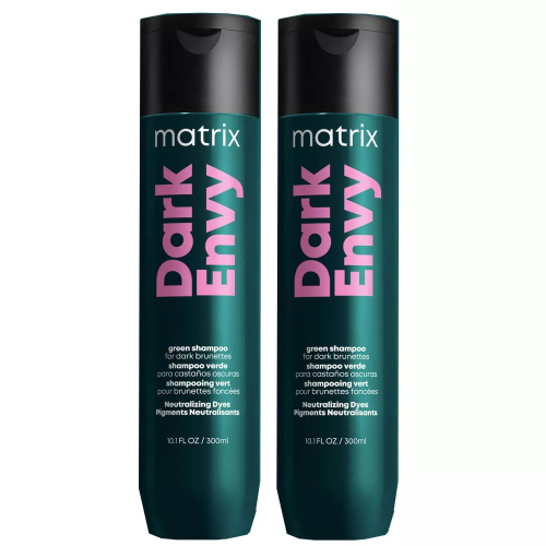 MATRIX Шампунь для нейтрализации красных оттенков у брюнеток Dark Envy, 2 х 300 мл
