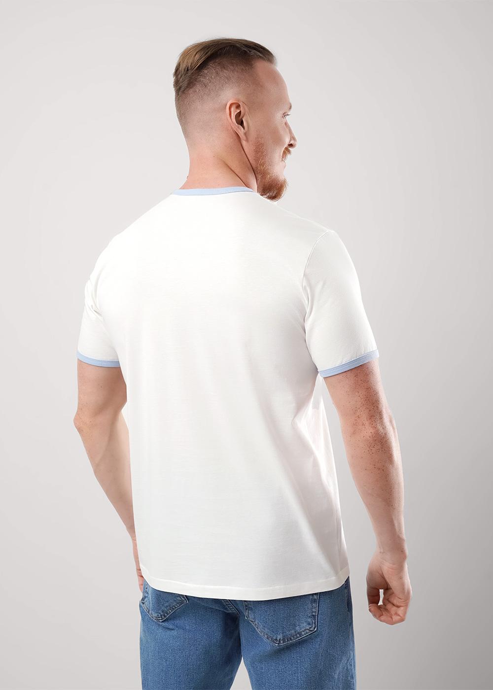 Ст.цена 699р CLE 552525/21кд_п Футболка мужская 552525/21кд_п молочный