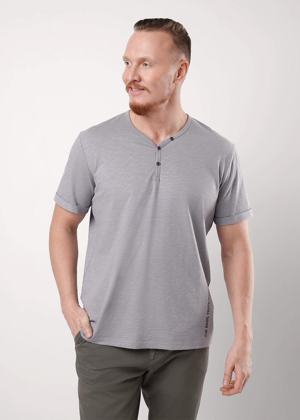 Ст.цена 899р CLE 552533/23о_п Футболка мужская 552533/23о_п Серый