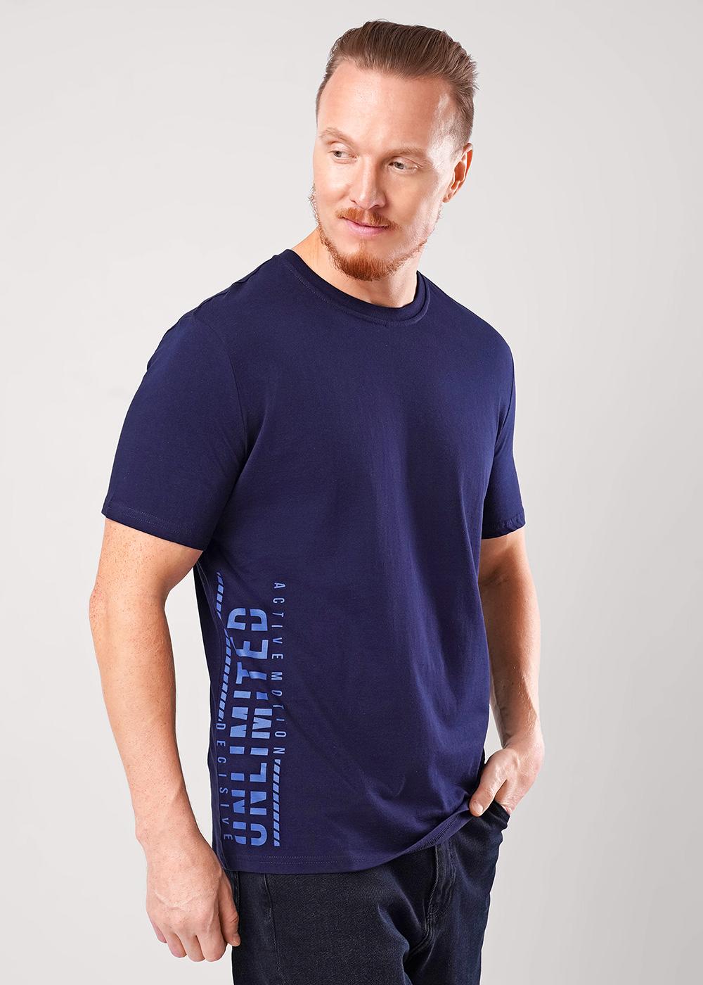 ЭЙС 600311/44ккп Футболка мужская 600311/44ккп т.синий