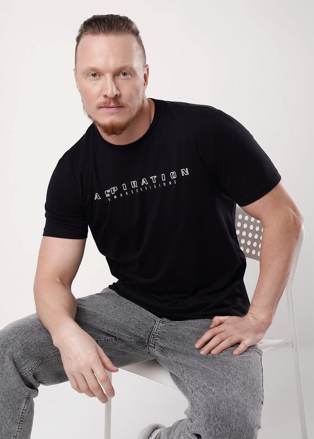 ЭЙС 600311/47ккп Футболка мужская 600311/47ккп чёрный