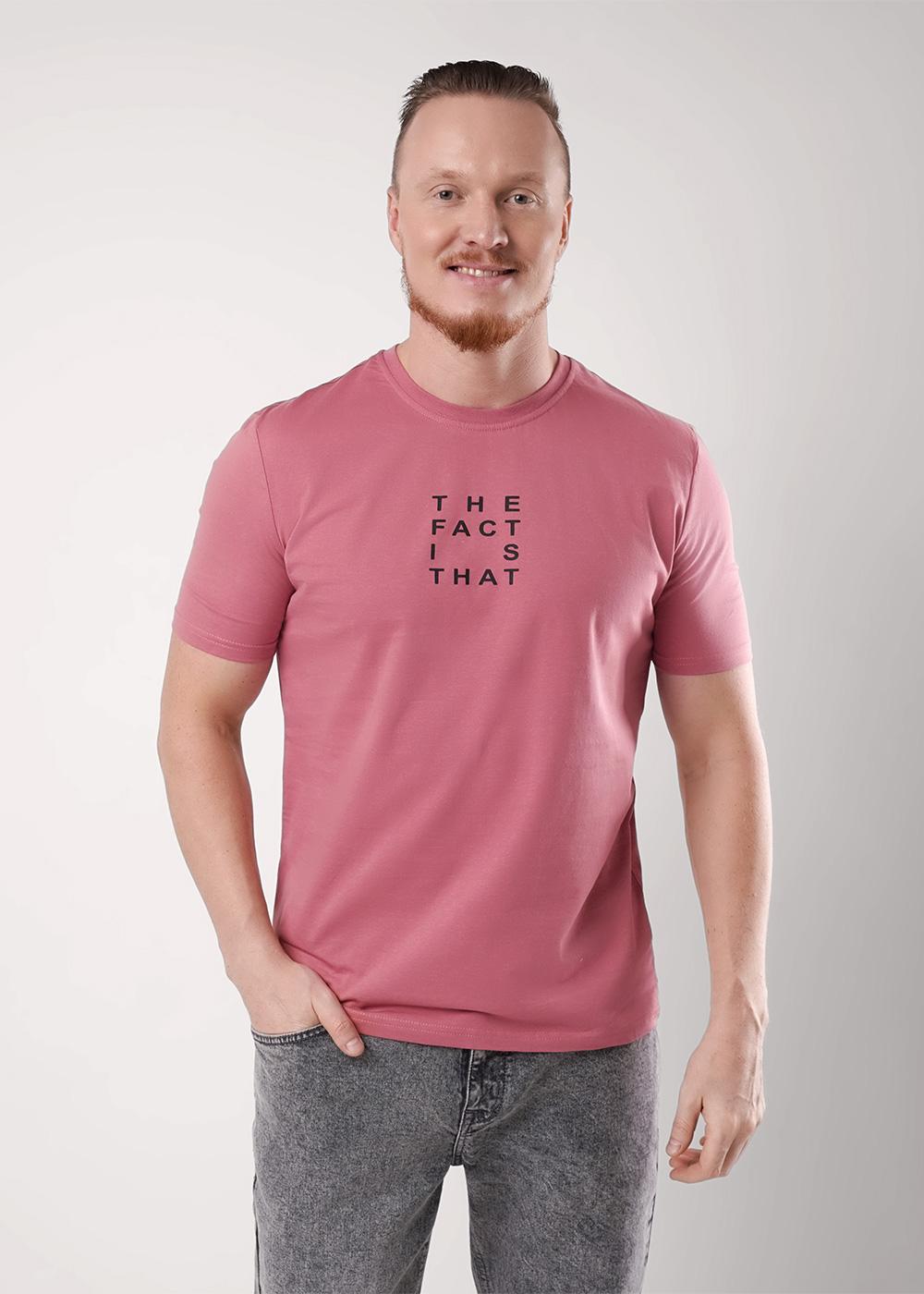 ЭЙС 600311/46ккп Футболка мужская 600311/46ккп т.коралловый