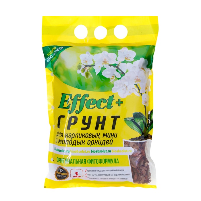 Грунт для мини орхидей Effect+™ + Гумус, 1 л