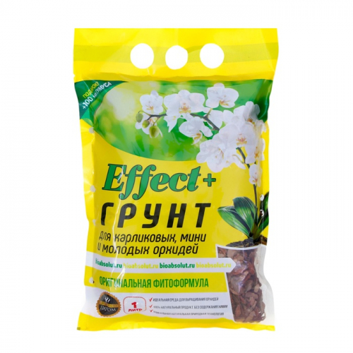 Грунт для мини орхидей Effect+™ + Гумус, 1 л