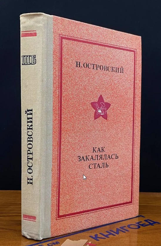 50 руб. +% 368 руб. В наличии 1 шт.!!! КАК ЗАКАЛЯЛАСЬ СТАЛЬ. Н.Островский (вн.брак)