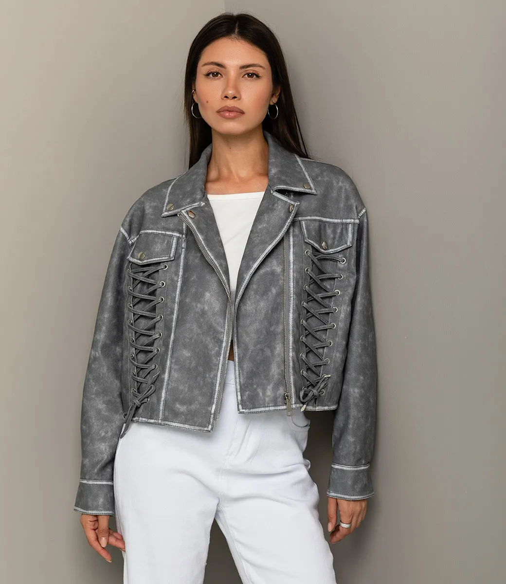 Куртка #КТ2450, серый