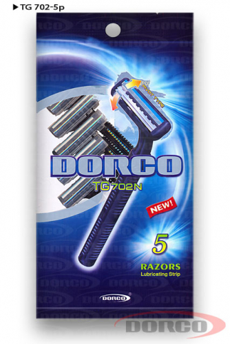 Dorco TG-702N плавающий с УВЛАЖНЯЮЩЕЙ полосой