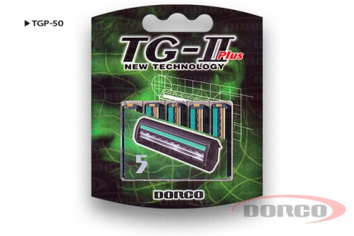 Сменные картриджи Dorco TG-II PLUS (5 кассет)