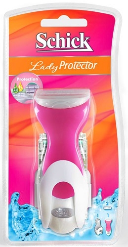 Schick Lady Protector PLUS (станок + 2 лезвия)