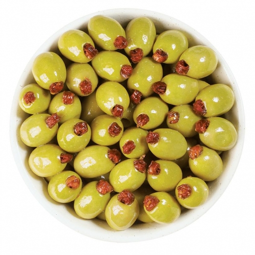 Оливки ГРЕКО с вялеными томатами пл.ведро	3,1 кг