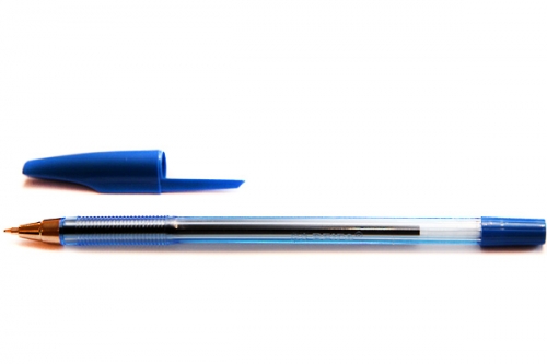 Ручка BEIFA синяя 0.5- 142мм корп тонир AA927 (080556)