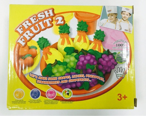 В043(8313)Пластилин д/лепки фруктов