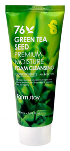 Увлажняющая очищающая пенка с семенами зеленого чая Green Tea Seed Premium Moisture Foam Cleansing 100мл