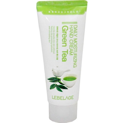 Увлажняющий крем для рук с экстрактом зеленого чая Lebelage Daily Moisturizing Green Tea Hand Cream 100 ml