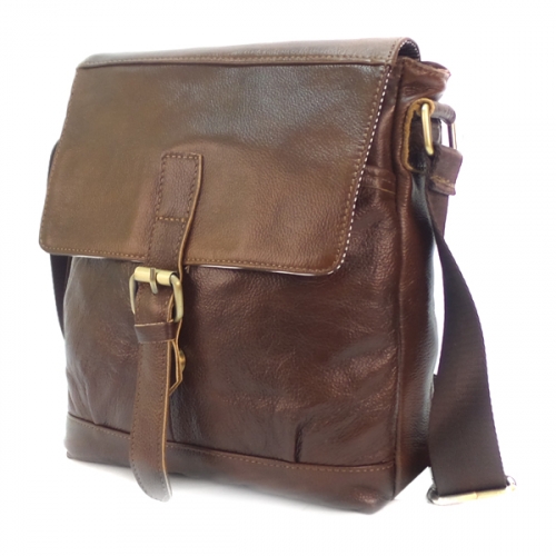 Мужская сумка Borgo Antico. Кожа. 3048 coffee