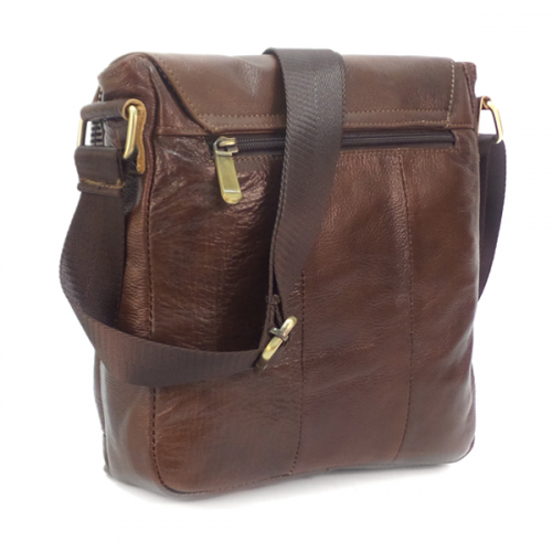 Мужская сумка Borgo Antico. Кожа. 3048 coffee