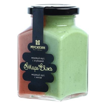 Медовый мусс с клубникой и мятой 340г. BestTea