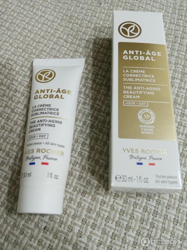 Дневной Крем-Корректор для Молодости Кожи - Для всех типов кожи Anti-Âge Global 30 мл