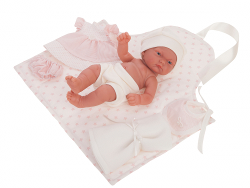 2 шт. доступно/ 4071P_S20 Кукла младенец Хлои в розовом, 26 см
