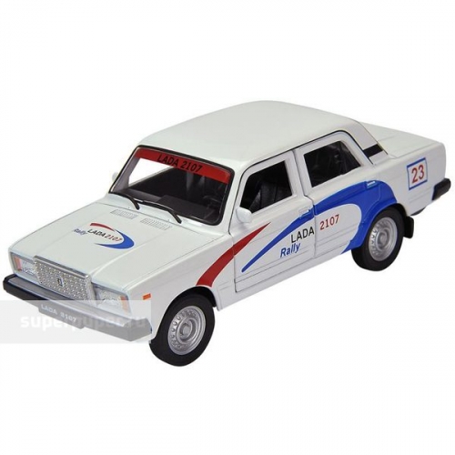 Игрушка модель машины  1:34-39 LADA 2107 RALLY