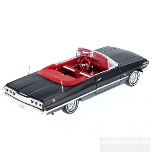 Игрушка модель винтажной машины 1:24 Chevrolet Impala 1963