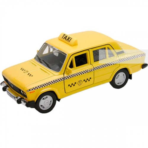 Игрушка модель машины  1:34-39 LADA 2107 ТАКСИ