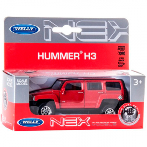 Игрушка модель машины 1:34-39 Hummer H3