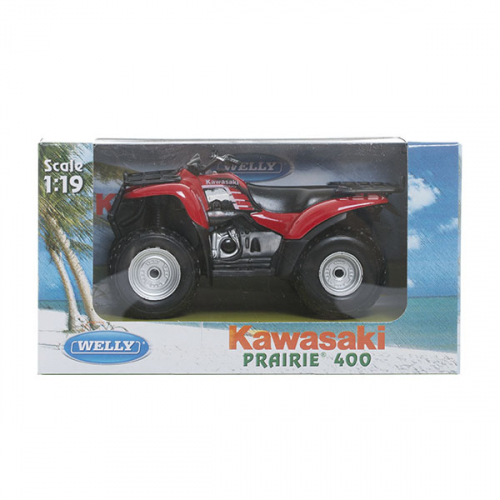 Игрушка модель квадроцикла 1:19 Kawasaki