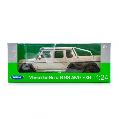 Игрушка модель машины 1:24 Mercedes-Benz G63 AMG 6x6