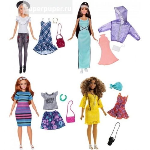 Barbie® Barbie Игра с модой Куклы & набор одежды в асс.