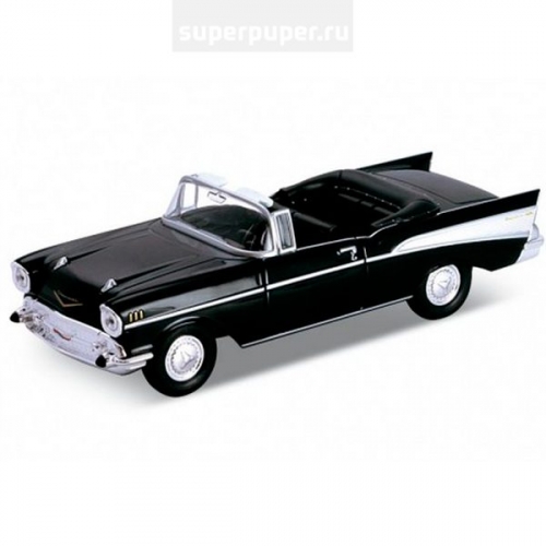 Игрушка модель винтажной машины 1:34-39 Chevrolet Bel Air 1957