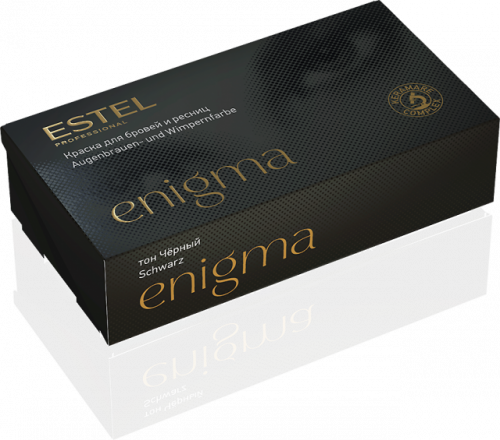 Enigma EN1 Тон черный Краска для бровей и ресниц, 20/20 мл