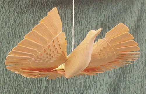 Щепная птица счастья плоская, д. 200