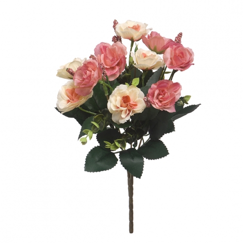 Роза в букете 7 цветов на стебле натур