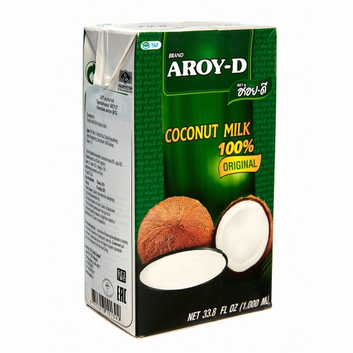             Кокосовое молоко 70% AROY-D Tetra-Pak 1л