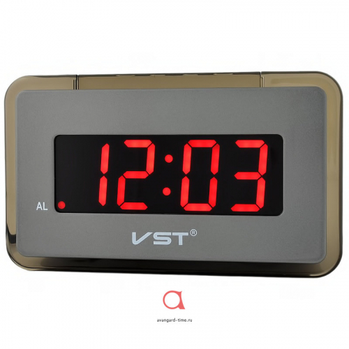 VST728-1 220В красн.цифры+USB кабель (без адаптера)