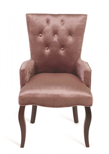 Кресло Виккктория (темный тон  24 --розовый)