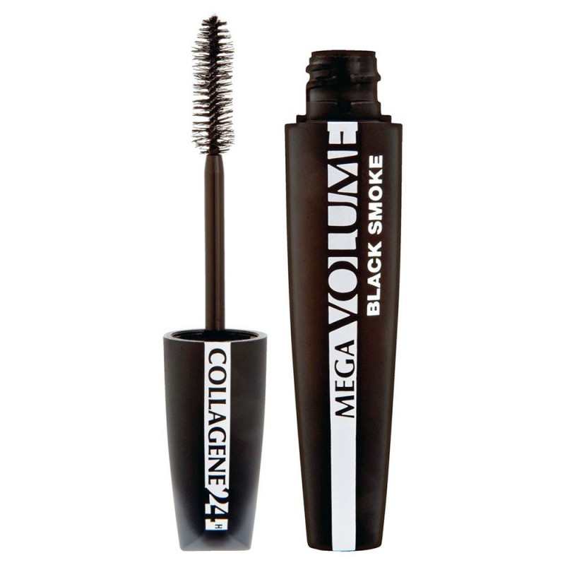 Тушь для ресниц L'OREAL MEGA VOLUME Коллаген 24ч Black Smoke (192)