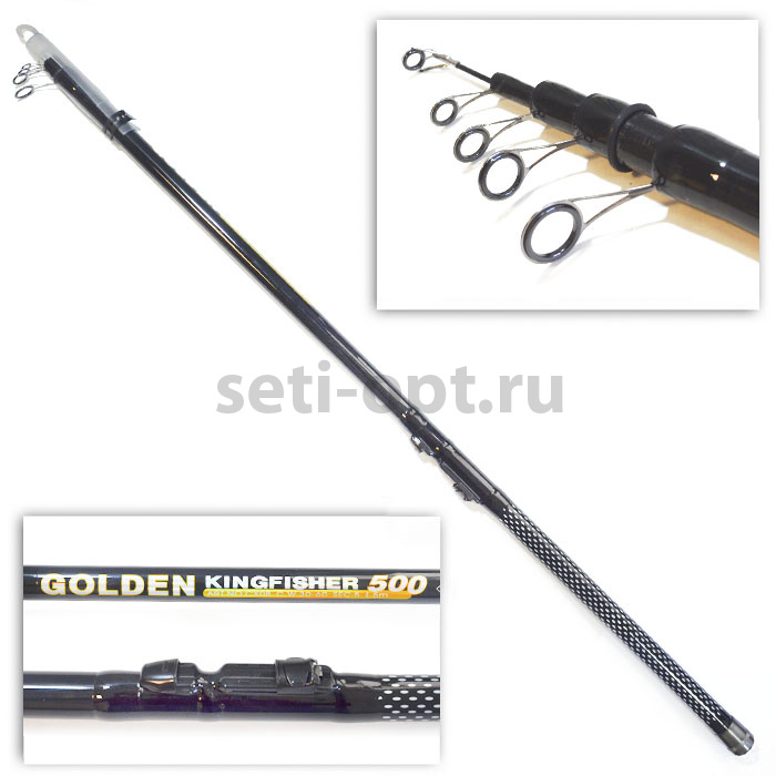 Удилище Shimano Freccia SL 500, 5 метров, тест 15-40 гр, карбон ...