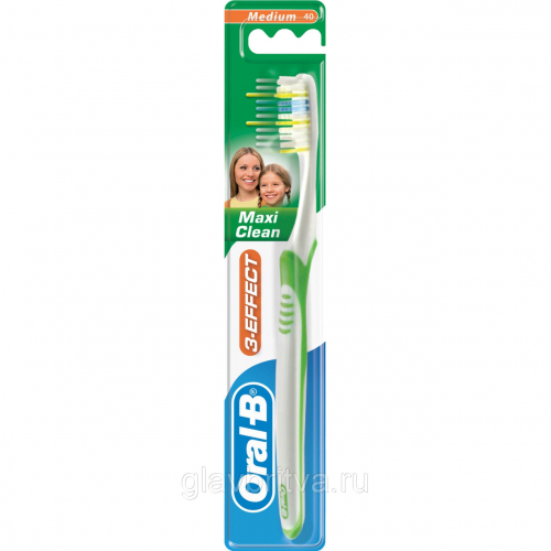 Зубная Щетка Oral-B 3-Effect Классик Maxi Clean