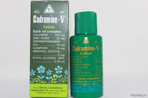  Лосьон против сыпи,герпеса, псориаза Cadramine-V 60 ml
