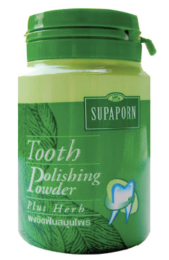 Зубной порошок с травами Supaporn Tooth Polishing Powder
