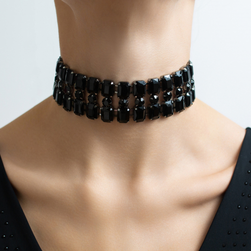 1160р1565рЧокер Cristallo Nero