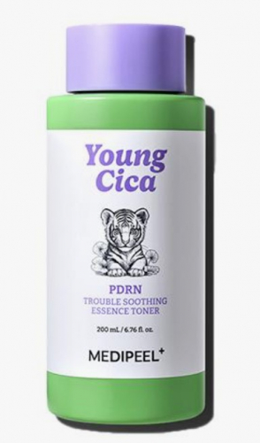 MEDIPEEL YOUNG CICA PDRN TROUBLE SOOTHING ESSENCE TONER Успокаивающий тонер-эссенция для лица с ПДРН 200 мл