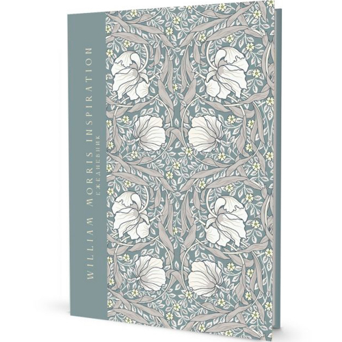 Ежедневник 10 л. William Morris Inspiration (мятная с белыми цветами) 978-5-00141-726-2 в Нижнем Новгороде