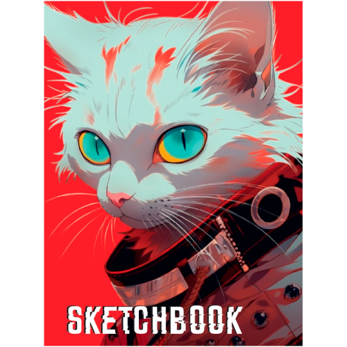 Скетчбук А5 467-0-159-10074-4 КОТ ИЗ БУДУЩЕГО в Нижнем Новгороде